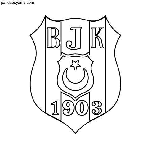 bjk logo boyama